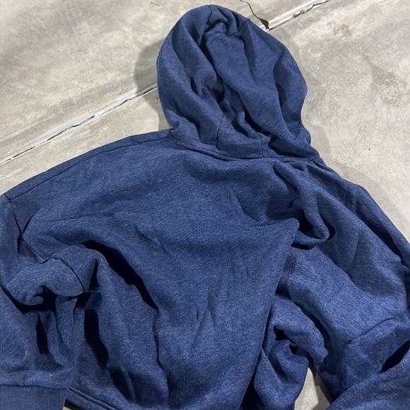 Womens Cropped Project Rock Under Armour Hoodie - Picture 3 of 5